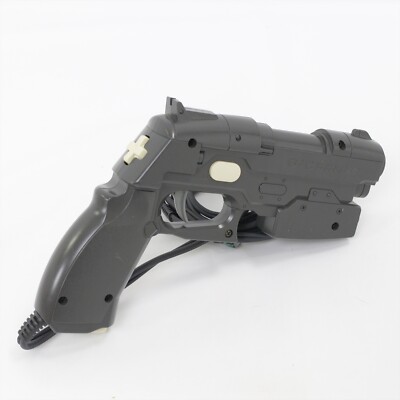 PS2 GUN CONTROLLER 2 NPC-106 No Extension Cable Work for CRT TV Only Playstation