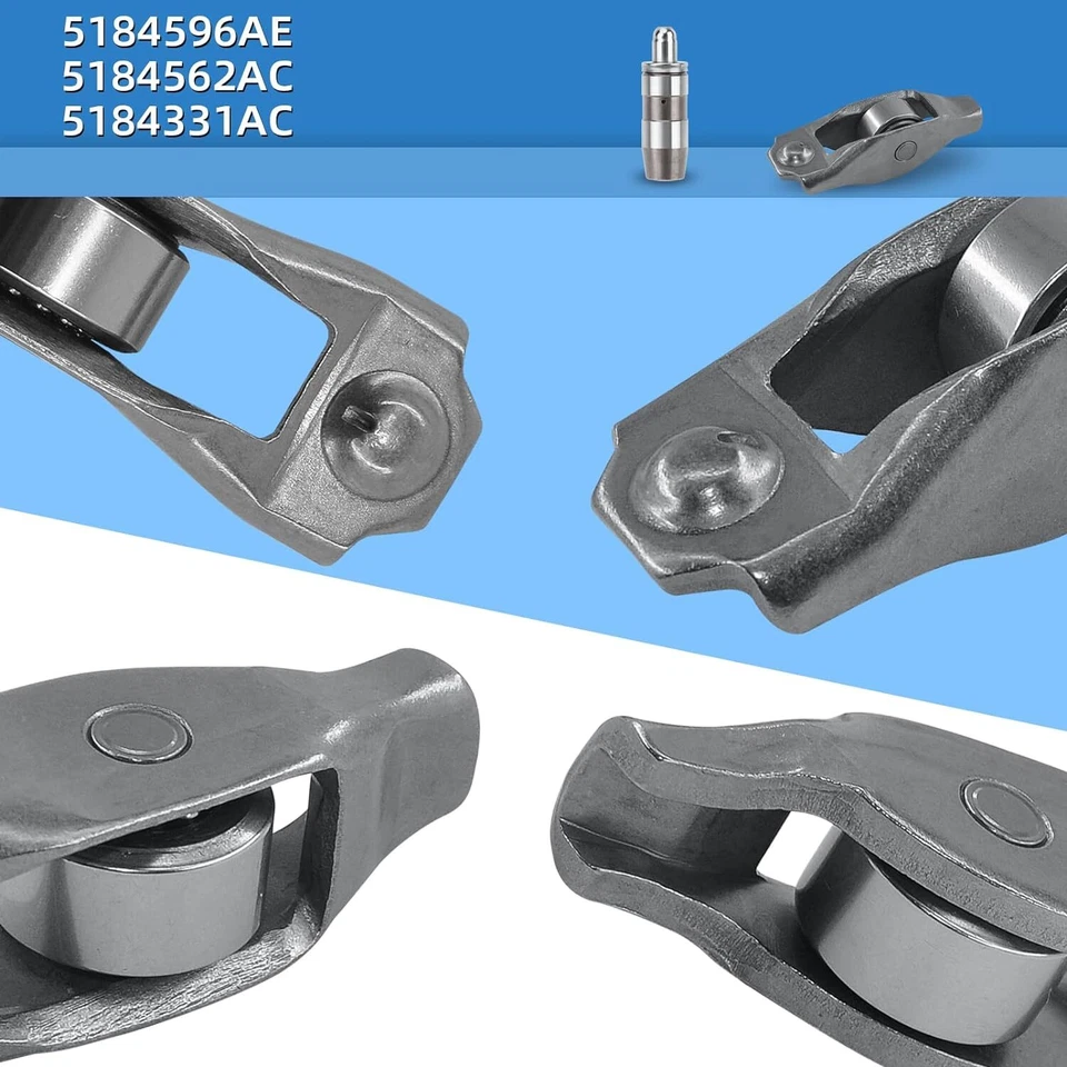 Set of Lifters Rocker Arms 32pcs For Jeep 2001-2009 Grand Cherokee 4.7L - Image 4 of 4