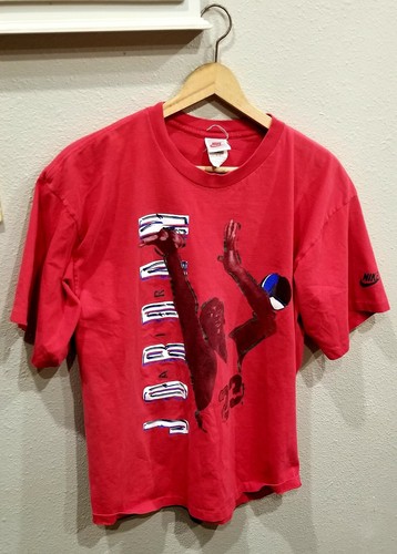 AIR JORDAN 23 T-SHIRT RED NIKE MADE IN 