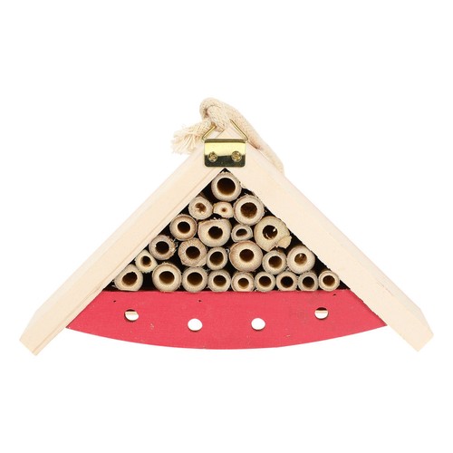 Insect Wooden House Bee Houses for The Garden Hive Tool Beekeeping Nesting