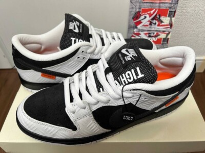 TIGHTBOOTH × Nike SB Dunk Low Pro QS FD2629-100 Black and White