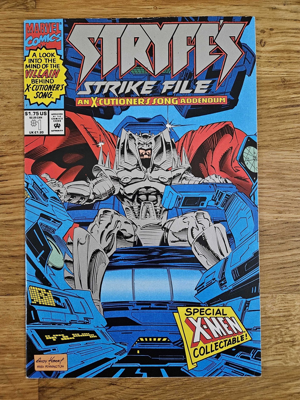 Stryfe's Strike File 1 (Marvel, 1993 series) 1st Print eBay