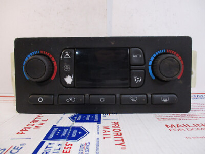    2007 SILVERADO TEMPERATURE AC HEAT AIR CLIMATE CONTROL UNIT REAR SWITCH