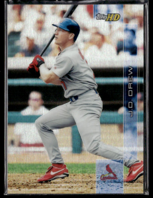 2001 Topps HD Platinum #32 J.D. Drew Cardinals /199