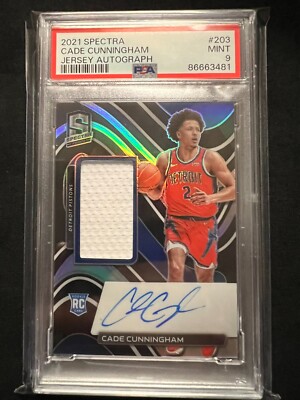 Cade Cunningham auto RC カニングハム　サイン　ピストンズ 2021-22 Panini Prizm Cade Cunningham Rookie Emergent Pistons