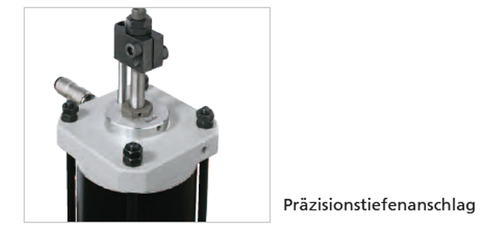 SCHMIDT PneumaticPress Pneumatik Presse Typ 24, 8,5kn Hub 75mm - Bild 6 von 6