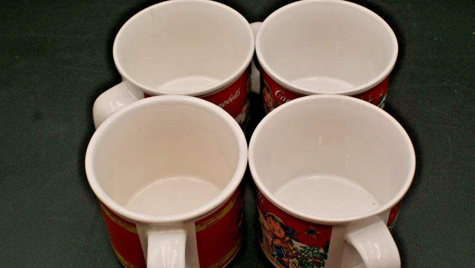 Lot Of 4 Campbell's Kids Soup Mugs Cups By Westwood 3- 1993 Vintage 1-1998 - Image 3 of 4