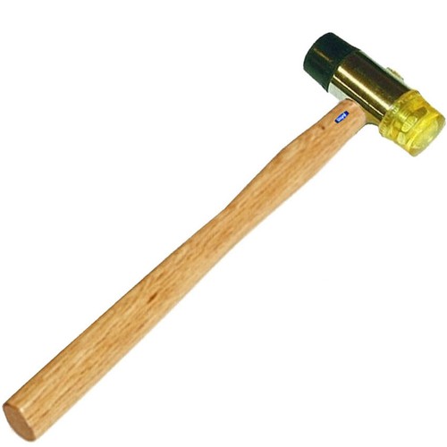 Pequeño mazo de goma y plástico martillo sin estropear joyería artesanal - Imagen 12 de 12