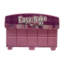 Hasbro Easy Bake Oven Stove Top Oven REPLACEMENT back sign 2005
