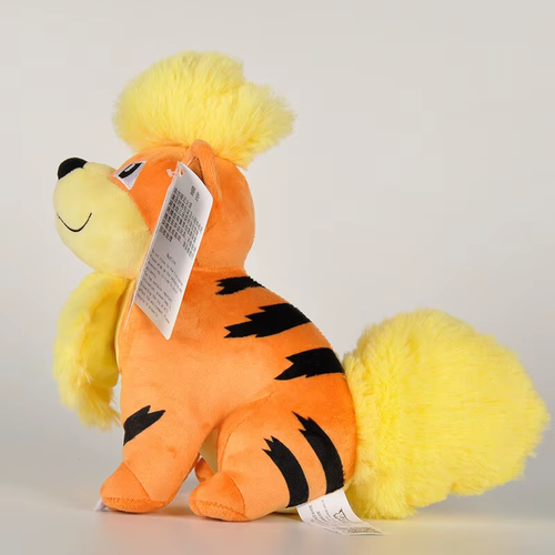 🔥 Kawaii Growlithe Dog 10 IN Plush | Cute Pokémon Stuffed Toy Gift - Picture 3 of 5
