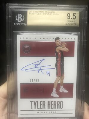 Tyler Herro rookie auto /99シリ Tyler Herro rookie auto /99シリ Tyler Herro rookie auto /99シリ