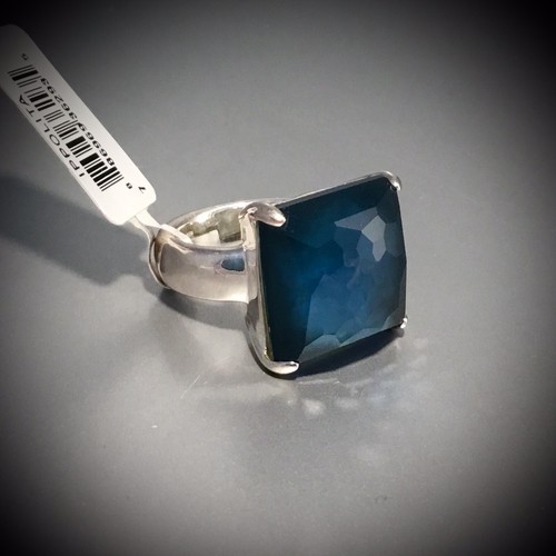 NWT IPPOLITA STERLING SILVER WONDERLAND LARGE STONE BASKET RING SIZE 7 lot - Picture 5 of 11