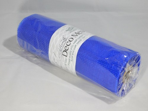 1 Roll of 25cm x 9.1 metres Waterproof Deco Mesh Decomesh Ruffle Wreath ELEGANZA - Picture 11 of 31