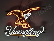 Yuengling Beer Eagle Lager 24" Vivid LED Neon Sign Light Lamp With Dimmer VL