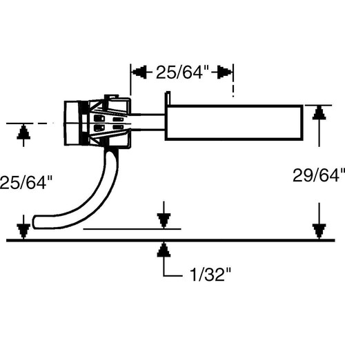Nuevo Spur H0 Kadee Nº 156 Whisker Long (25/64") Centerset Shank (2 pares) 4 unidades - Imagen 3 de 4