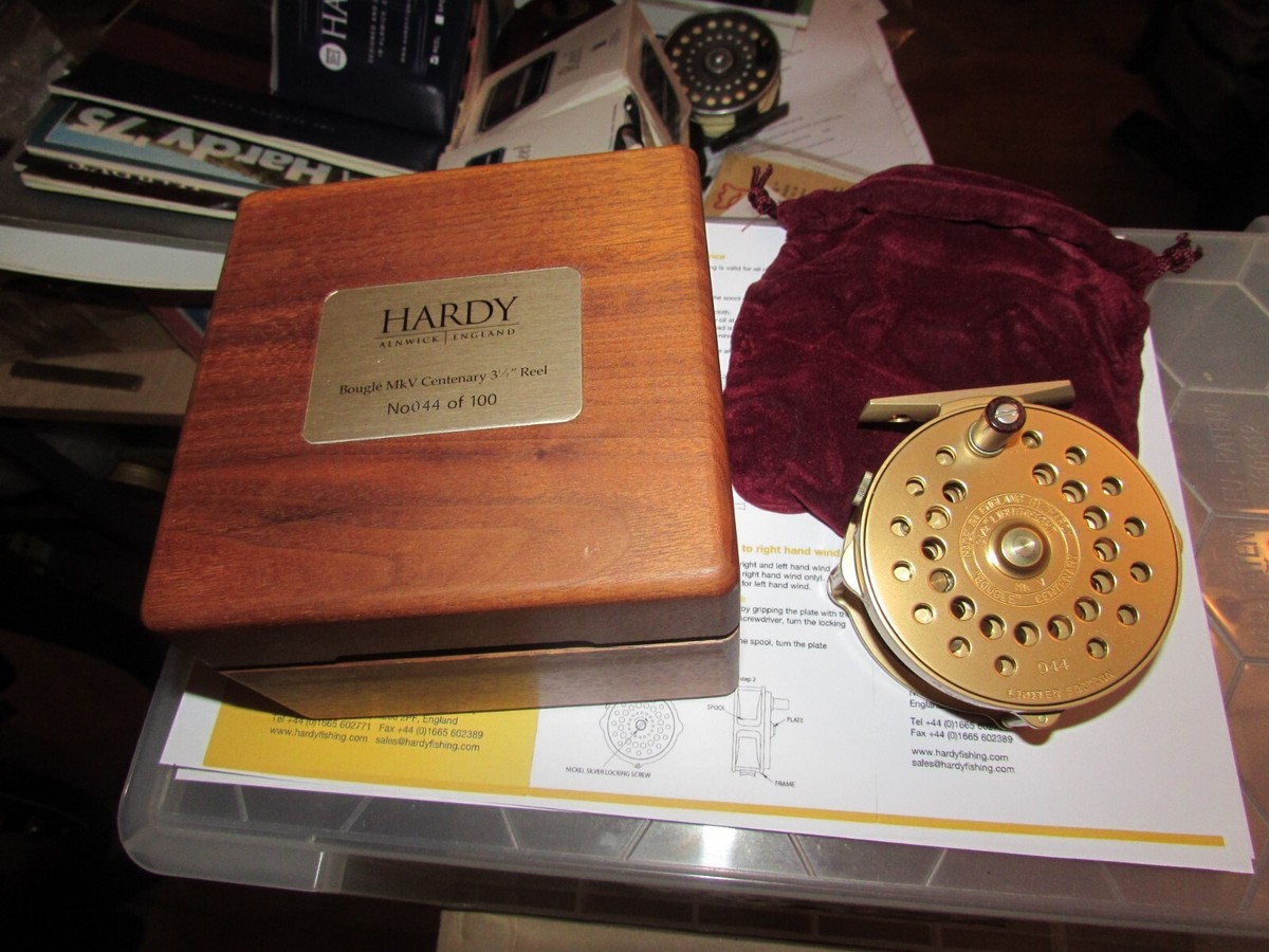 RARE NEW UNUSED HARDY ALNWICK BOUGLE CENTENARY MKV TROUT FLY