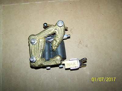 old stock tattoo machine #44 ink needles tubes grips tip power NEVER USED