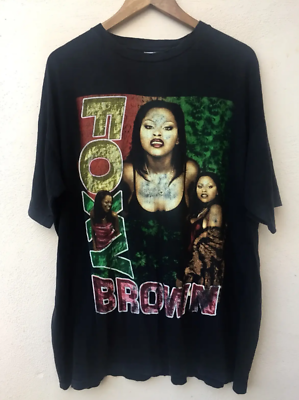 Vintage Vintage 90's Foxy Brown Rap Tee T Shirt Men Size S M L