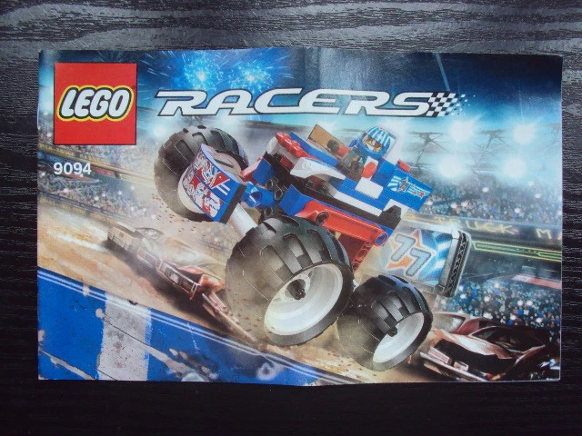 LEGO RACERS INSTRUCTIONS 9094 BOOK NO LEGO INCLUDED FREE UK POST