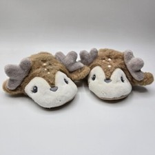 Cute Baby Reindeer Slipper, Size 2, Brand New, Soft, Perfect for Christmas