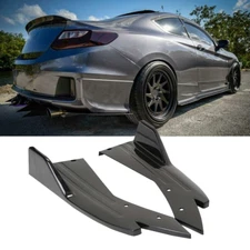 For Honda Accord Car Rear Bumper Lip Diffuser Splitter Spoiler Body Kit Gloss