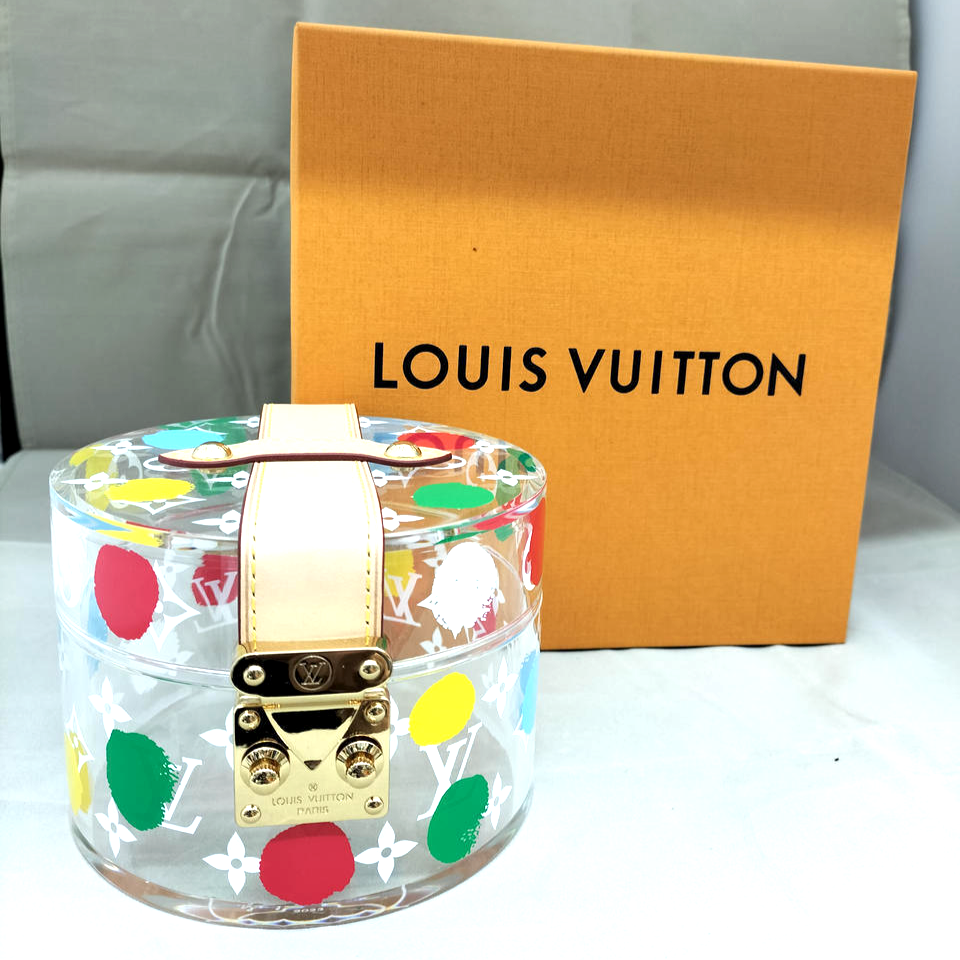 Louis Vuitton Yayoi Kusama Painted Dots Scott Box Jewelry Louis Vuitton Yayoi Kusama Painted Dots Scott Box Jewelry