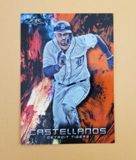 2018 Topps Fire Orange 1/299 Nicholas Nick Castellanos #89 SP First Print 