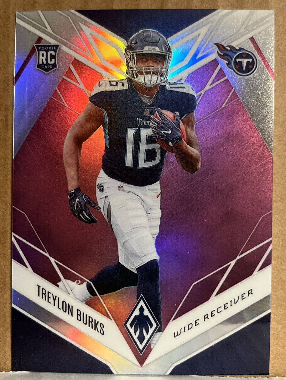 Treylon Burks 2022 Phoenix Pink Rookie Card #112 Tennessee Titans 174/199