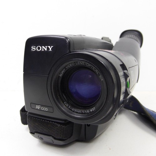 Sony CCD-TR340 PAL Video8 Video-8 Video 8 Handycam VideoCamera Works - Afbeelding 3 van 8
