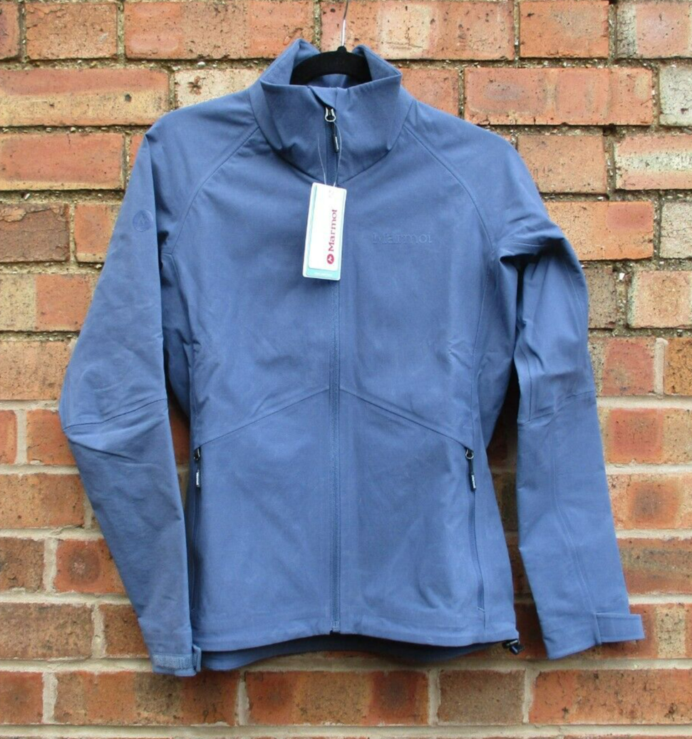 Ladies Marmot Alesk Softshell Style Jacket Storm Blue Small 38"" Chest BNWTs