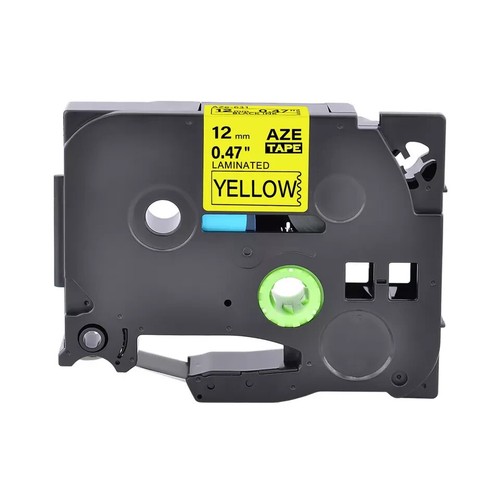 Brother Compatible TZe-631 P-Touch ~ Laminated Black on Yellow 12mmx8m *SEALED*