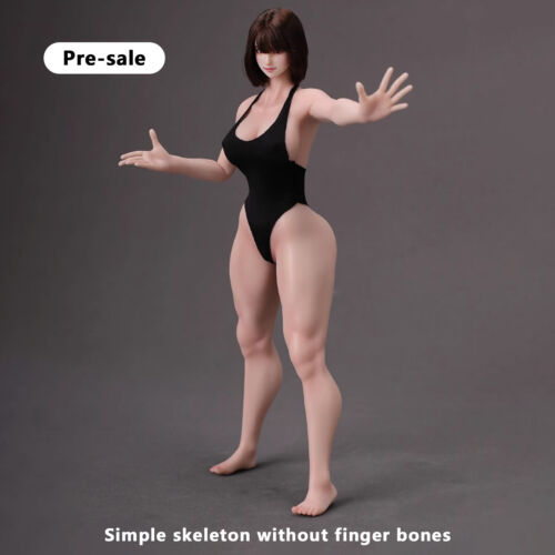 1/6 Finger Bone Seamless Silicone Body For 12" Female Figure - Picture 20 of 27