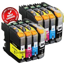 8x LC203 LC-203 Ink Cartridge For Brother LC201 MFC-J460dw MFC-J480dw MFC-J485dw