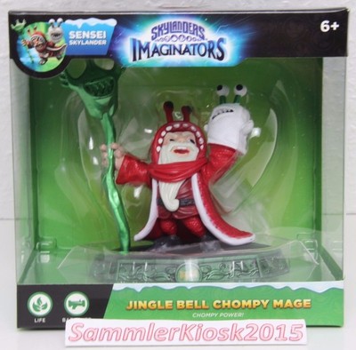 Jingle Bell Chompy Mage Skylanders Imaginators Sensei - Element Life / Leben Neu