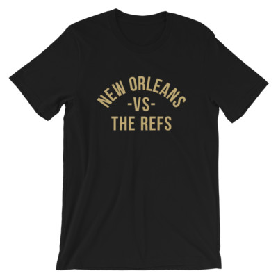 New Orleans vs The Refs shirt - saints, drew brees, football, who dat, big easy