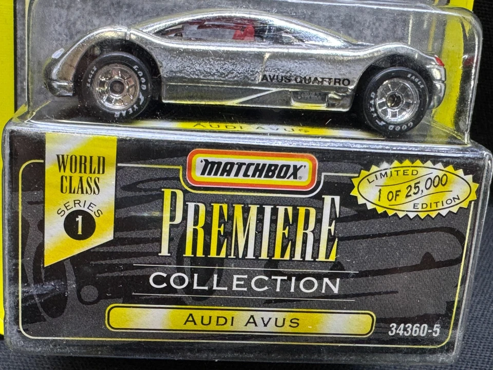 Matchbox Premiere Audi Avus Diecast Edición Limitada Coleccionable Foto 3 de 4