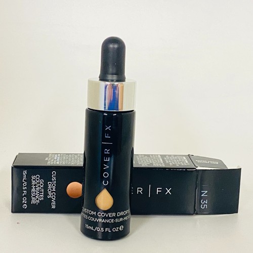 COVER FX Custom Cover Drops - 0.5oz/15ml #N 35 - NIB - Picture 2 of 5