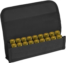 Tactical MOLLE Shotgun Shell Holder 18 Rounds Quick Access Pouch for 12/20 Gauge