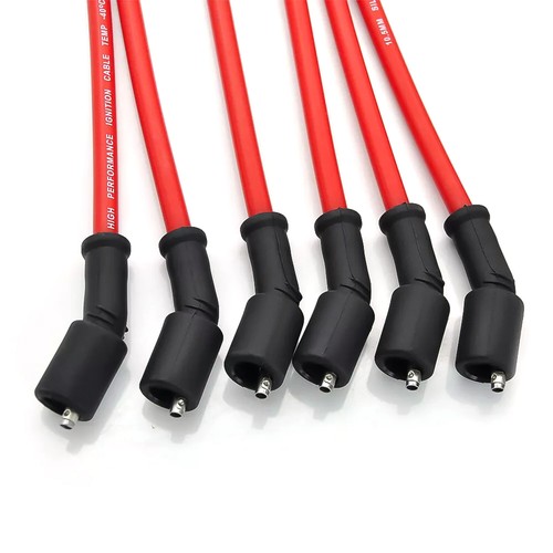 8PCS Spark Plugs W/Wires Set For Chevrolet Avalanche 6.0L 5.3L 7.0L V8 2006-08 - Picture 7 of 8