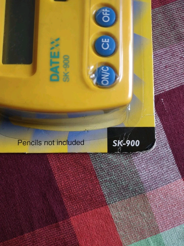 Calculadora estuche lápices DATEXX SK-900 Foto 3 de 4