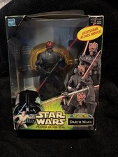 Star Wars Power of the Jedi Darth Maul Mega Action Figure 2000 NIB (SW#01)