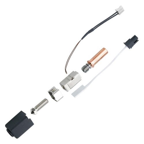 3D Printing Hotend for 2 3D Printer Hotend Hot End Print Head Extruder Kit 0.4mm - Afbeelding 6 van 8