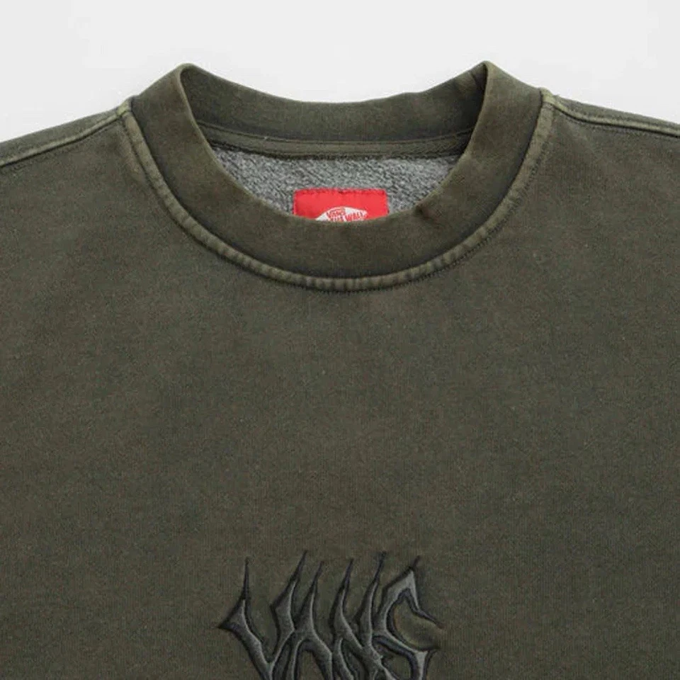 Vans Skate Metal Crewneck Sweatshirt NWT size: Medium Color: Grape Leaf - Image 2 of 4