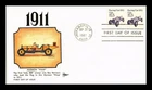 DR JIM STAMPS US COVER RACING CAR TRANSPORTATION SERIES FDC GILL CRAFT CACHET