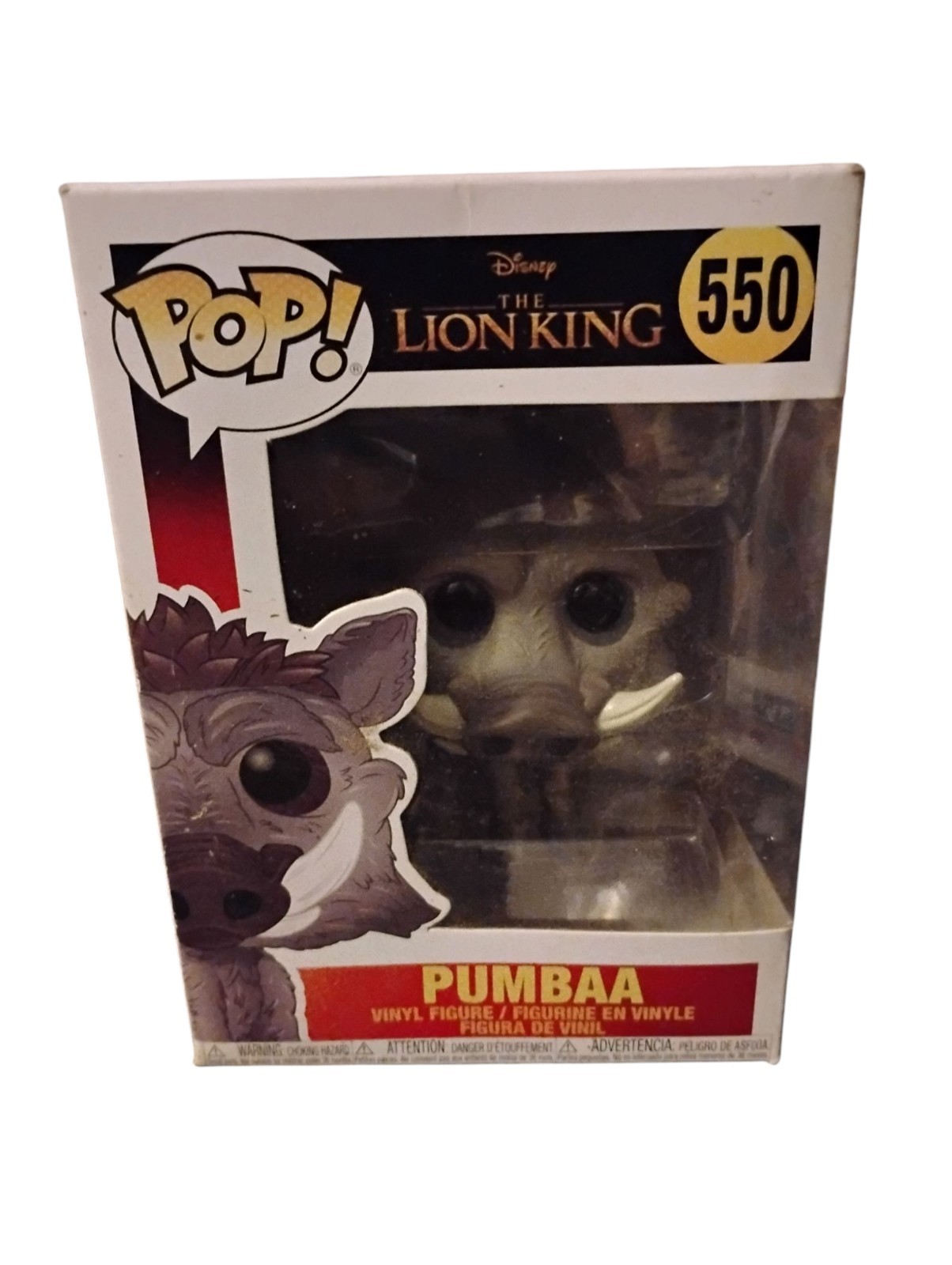 Funko Pop! Figura Disney - Película Rey León: Pumba #550