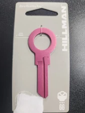 PINKISH REDISH ZERO GRAVITY KWIKSET KW1/KW10 KEYBLANK - READ DETAILS BELOW