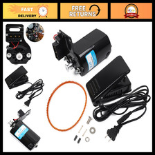 Sewing Machine Motor Kit 110VAC 100W with Foot Pedal, Belt, Bracket  Bolts