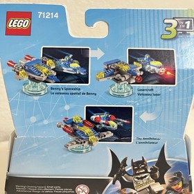 Lego Dimensions The Lego Movie Benny's Spaceship Fun Pack 3 in 1 71214 SEALED