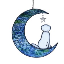 Dog Memorial Gifts for Loss of Dog Sympathy Gift, Stained Glass Dog Decor on ...
