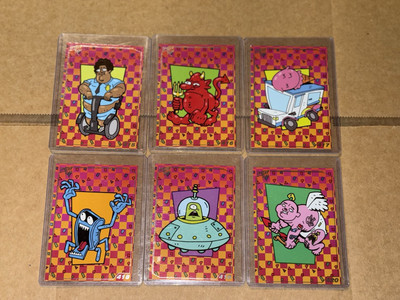 Toejam & Earl #415 - 420 Limited Run Games Silver Foil Trading Card Set NEW
